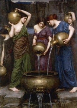 ダナイデス族のギリシャ人女性 ジョン・ウィリアム・ウォーターハウス Oil Paintings